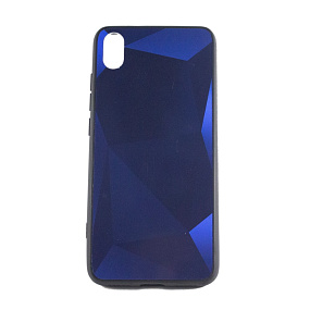 Задняя накладка Xiaomi Redmi 7A стекло PS66 синий