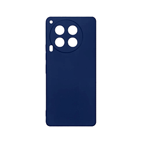Силиконовый чехол Tecno Camon 30 DF синий