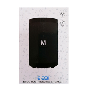 Колонка E-331 (Bluetooth/FM/AUX) синяя