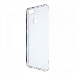 Силиконовый чехол Honor 7A Pro/7C/Y6 прозрачный противоударный