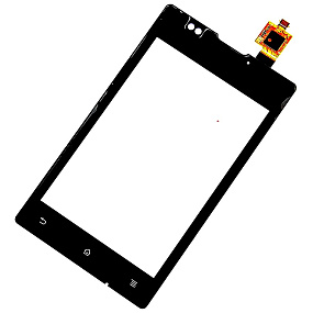 Сенсор для телефона Sony C2105 (Xperia L) Черный
