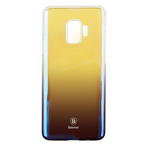 Силиконовый чехол для Samsung G960 Galaxy S9 Baseus Glaze черный GC01