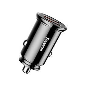АЗУ-USB Baseus Magic 2 выхода QC3.0 5.0A черный