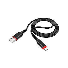 Дата кабель micro USB - USB Hoco X59 2.4A 1м черный