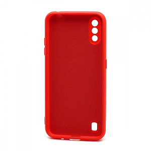 Силиконовый чехол для Samsung A015/M015 Galaxy A01/M01 New Era красный