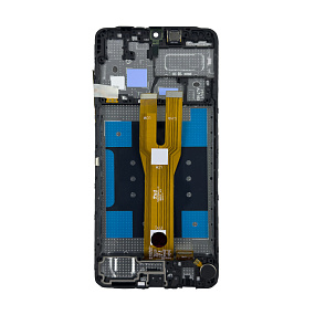 Дисплей для телефона Samsung A065F (A06) модуль Черный - Оригинал - Восстановленный