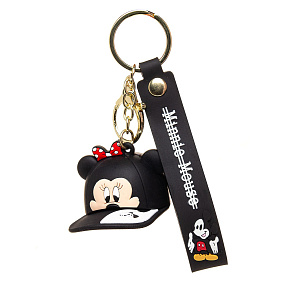 Брелок Бейсболка 2 черный