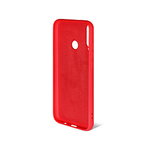Силиконовый чехол Huawei P40 Lite E DF красный