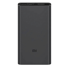 Портативное зарядное устройство Xiaomi Power 3 10000mAh (PLM13ZM/PLM12ZM) черный