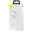 Дата кабель lightning - USB Baseus Cafule (CALJK-A02) 1м 2.4A белый