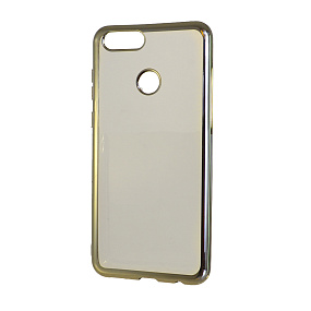 Силиконовый чехол Honor 7X Activ Pilot золото