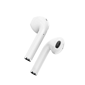 Bluetooth-наушники беспроводные Hoco ES26 plus белые (УЦЕНКА) Б/У, нет кабеля