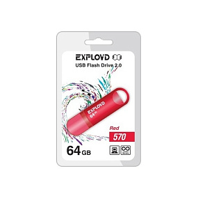 64Gb Exployd 570 красная 2.0