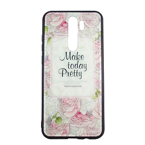 Задняя накладка Xiaomi Redmi Note 8 Pro пластик PS106 (1) Crystal флуоресцентная