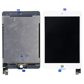 Дисплей для планшета iPad mini (2019) в сборе с тачскрином Белый