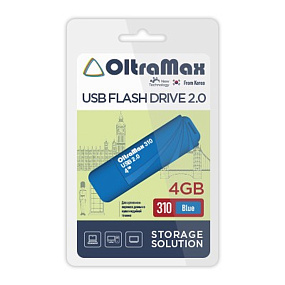 4Gb OltraMax 310 синяя 2.0