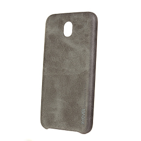 Силиконовый чехол для Samsung J730 Galaxy J7 (2017) X-Level Vintage под кожу золото