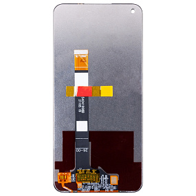 Дисплей для телефона Realme 8 5G/V13 5G/Q3i/OPPO A93s в сборе с тачскрином Черный - Оригинал