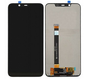 Дисплей для телефона Nokia 8.1 (2018) в сборе с тачскрином Черный