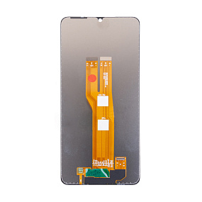 Дисплей для телефона Samsung A075F (A07) в сборе с тачскрином Черный - Оригинал