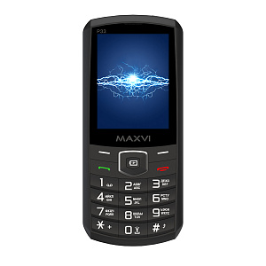 Мобильный телефон Maxvi P33 Black