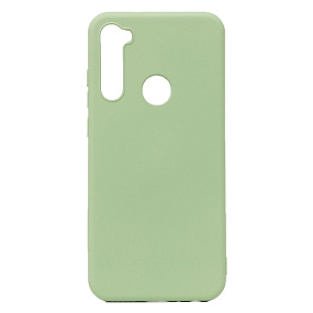 Силиконовый чехол Xiaomi Redmi Note 8T Original light green