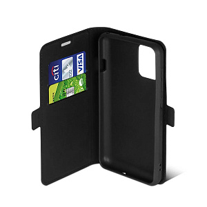 Чехол-книжка DF под кожу ZTE Blade L9 черный
