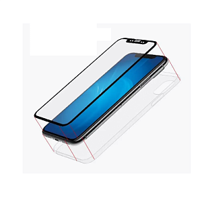 Защитное стекло Tecno Spark 10 Pro/Spark 20 Pro/Pova 5/Pova 5 Pro 2.5D черное