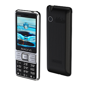 Мобильный телефон Maxvi X900c Black
