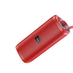 Колонка Hoco HC4 (Bluetooth/USB/FM/AUX/TWS) 10W красная
