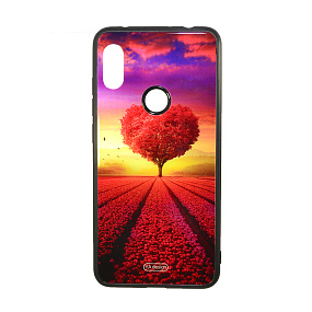 Задняя накладка Xiaomi Redmi Note 6 Pro стекло Season series 04