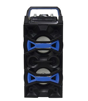 Колонка K15 (Bluetooth/MicroSD/USB/FM/AUX) черная