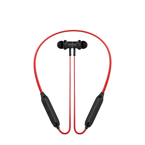 Bluetooth-наушники Celebrat A19 внутриканальные красные