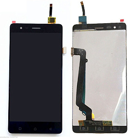 Дисплей для телефона Lenovo Vibe K5 Note (5.5") в сборе с тачскрином Черный