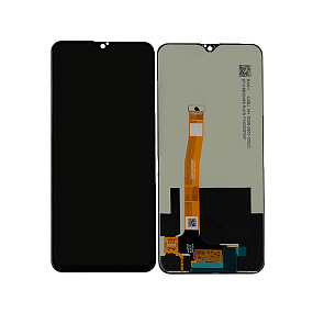 Дисплей для телефона Realme 5 Pro в сборе с тачскрином Черный