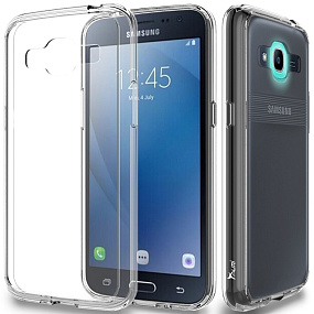 Силиконовый чехол для Samsung J210 Galaxy J2 (2016) прозрачный