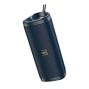 Колонка Hoco HC4 (Bluetooth/USB/FM/AUX/TWS) 10W темно-синий
