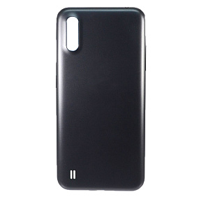 корпус для телефона Samsung M015F (M01) Задняя крышка (черный)