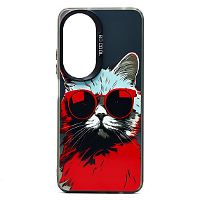 Силиконовый чехол Honor X7b PC094 кот