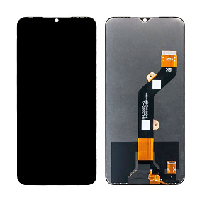 Дисплей для телефона Infinix Hot 12i (X665B) в сборе с тачскрином Черный