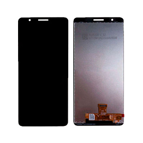 Дисплей для телефона Samsung A013F (A01 Core) в сборе с тачскрином Черный - Оригинал