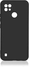 Силиконовый чехол Realme C21 DF черный