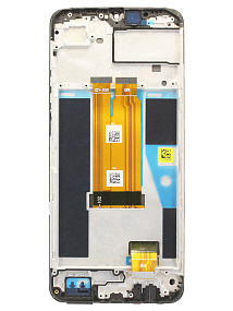 Дисплей для телефона Realme Note 60/60x (RMX3933/RMX3938) модуль Черный - Оригинал