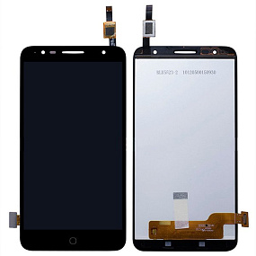 Дисплей для телефона Alcatel OT-5056D (Pop 4 Plus) в сборе с тачскрином Черный