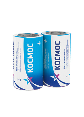 Батарейка Космос R20 2P тип D