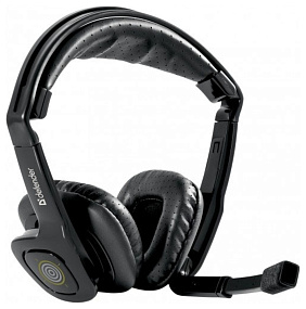 Наушники Defender Warhead HN-G150 2,3м полноразмерные игровые с микрофоном черные