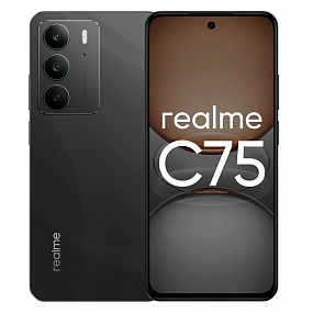 Смартфон Realme C75 8/256Gb черный