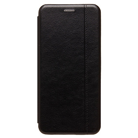 Чехол-книжка под кожу Samsung A366 Galaxy A36 BC002 боковой флип черный