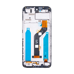 Дисплей для телефона Infinix Hot 12 Play (X6816D) модуль с рамкой Черный - Оригинал