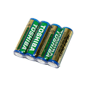 Батарейка АА Toshiba R6 4P 1шт